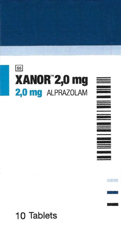 Xanor 2mg Box