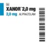 Xanor 2mg Box