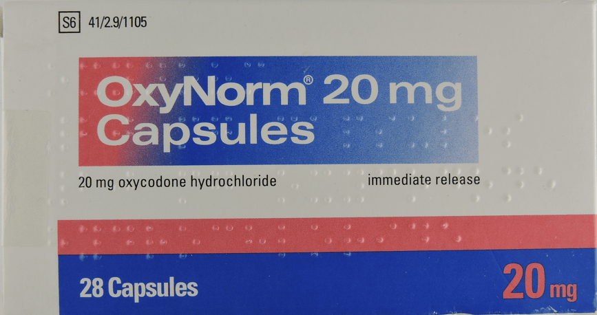 OxyNorm (Oxycodone) 20mg - 28caps