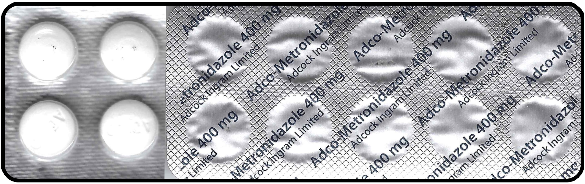 Adco-Metronidazole 400mg - 20tabs - Image 3