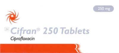 Cifran (Ciprofloxacin) 250mg - 20tabs