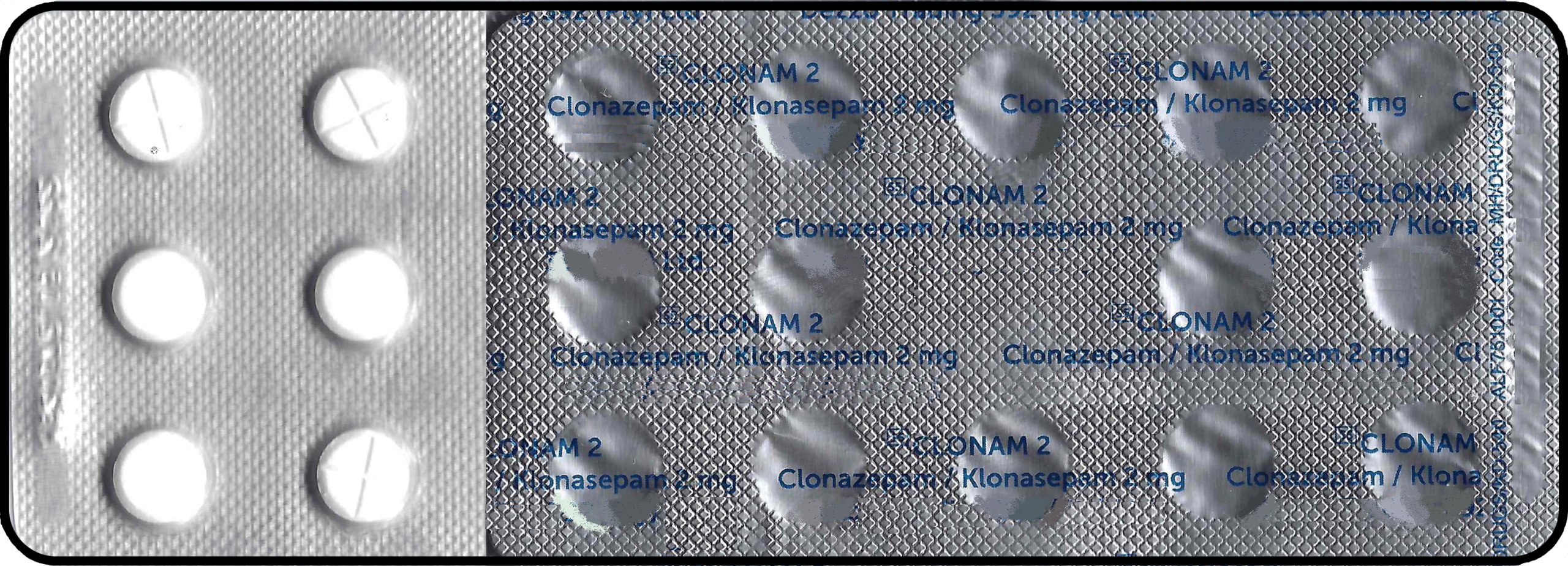 Clonam (Clonazepam) 2mg - Image 3