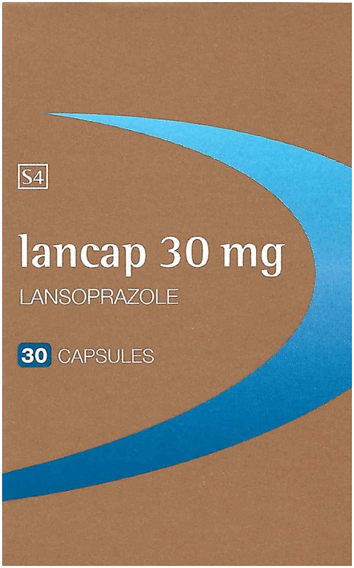 Lancap (Lansoprazole) 30mg - 30caps