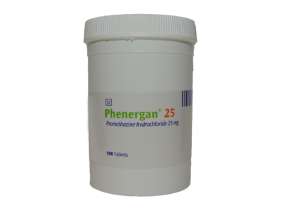 Phenergan (Promethazine) 25mg - 100tabs