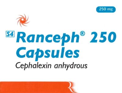 Ranceph (Cephalexin) 250mg - 40caps