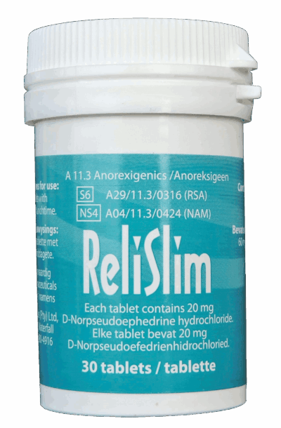 RELISLIM (d-norpseudoephedrine) 20mg