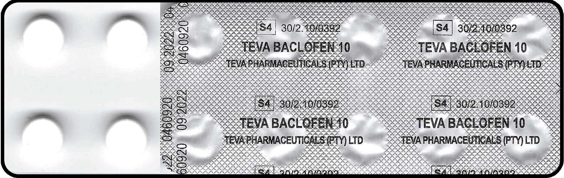 Teva Baclofen 10mg - 30tabs - Image 3