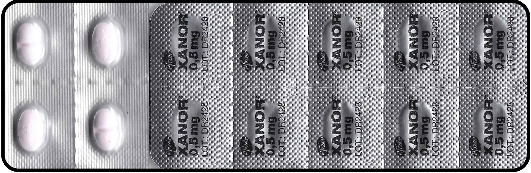 Xanor (Alprazolam) 0.5mg - Image 3